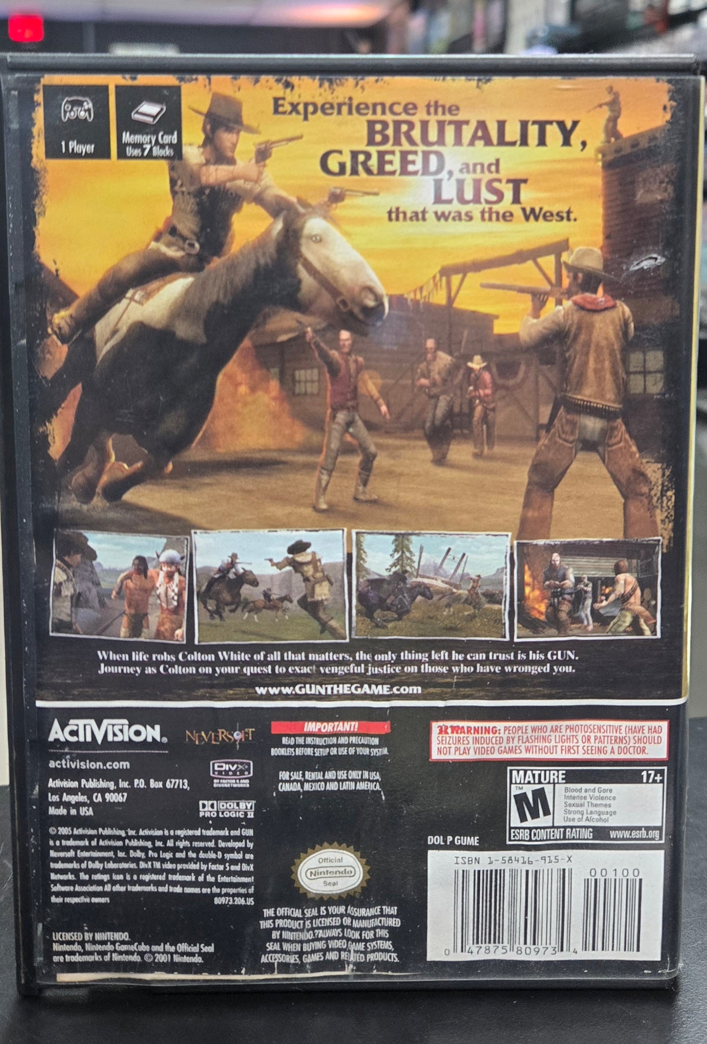 Gun - GameCube