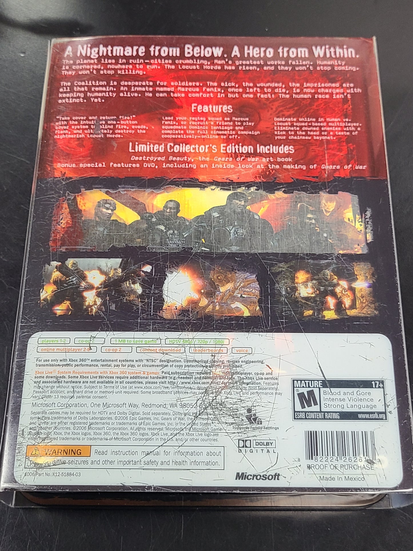 Gears of War [Limited Collector's Edition] - Xbox 360