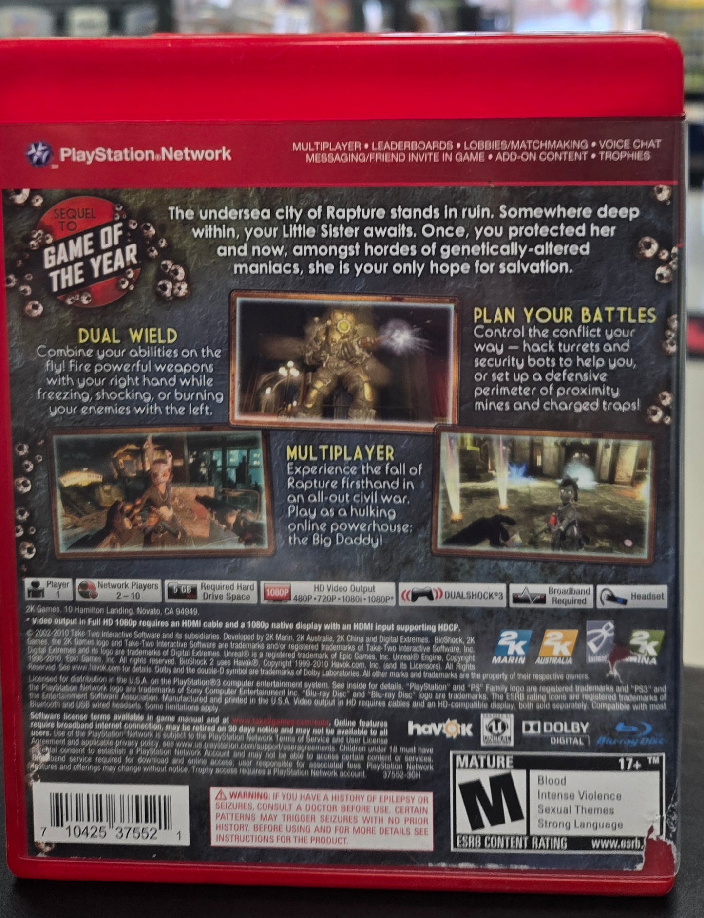 BioShock 2 [Greatest Hits] - PlayStation 3