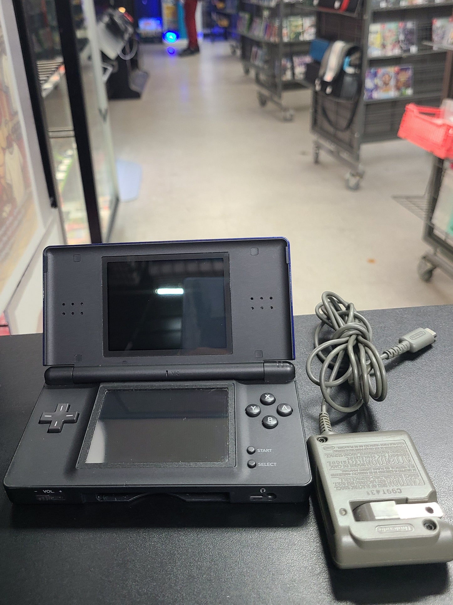 Cobalt & Black Nintendo DS Lite - Console