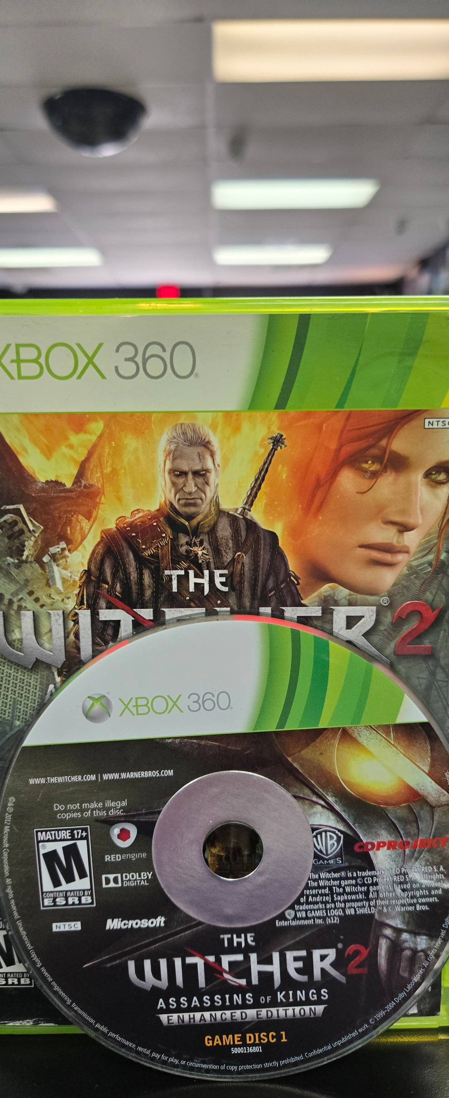 Witcher 2: Assassins of Kings: Enhanced Edition - Xbox 360
