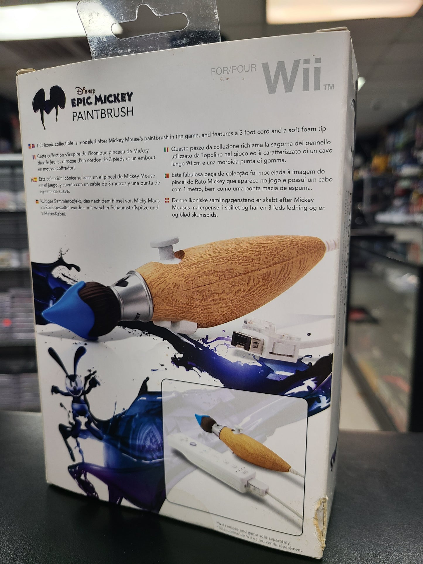 Epic Mickey Paintbrush - Nintendo Accessories