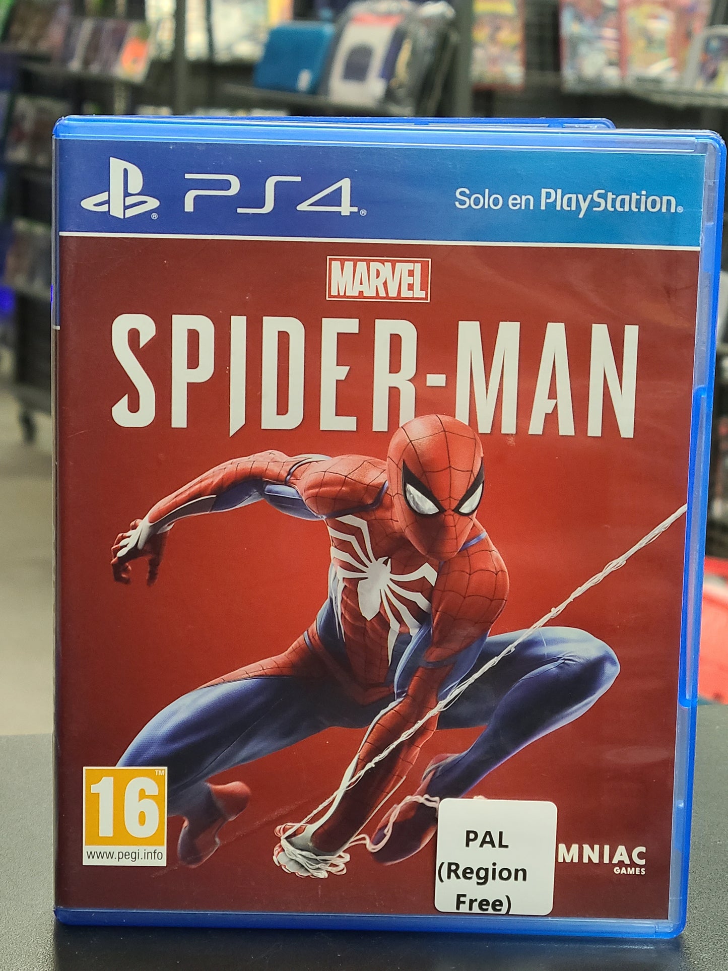 Marvel Spiderman - PAL Playstation 4 [Import]