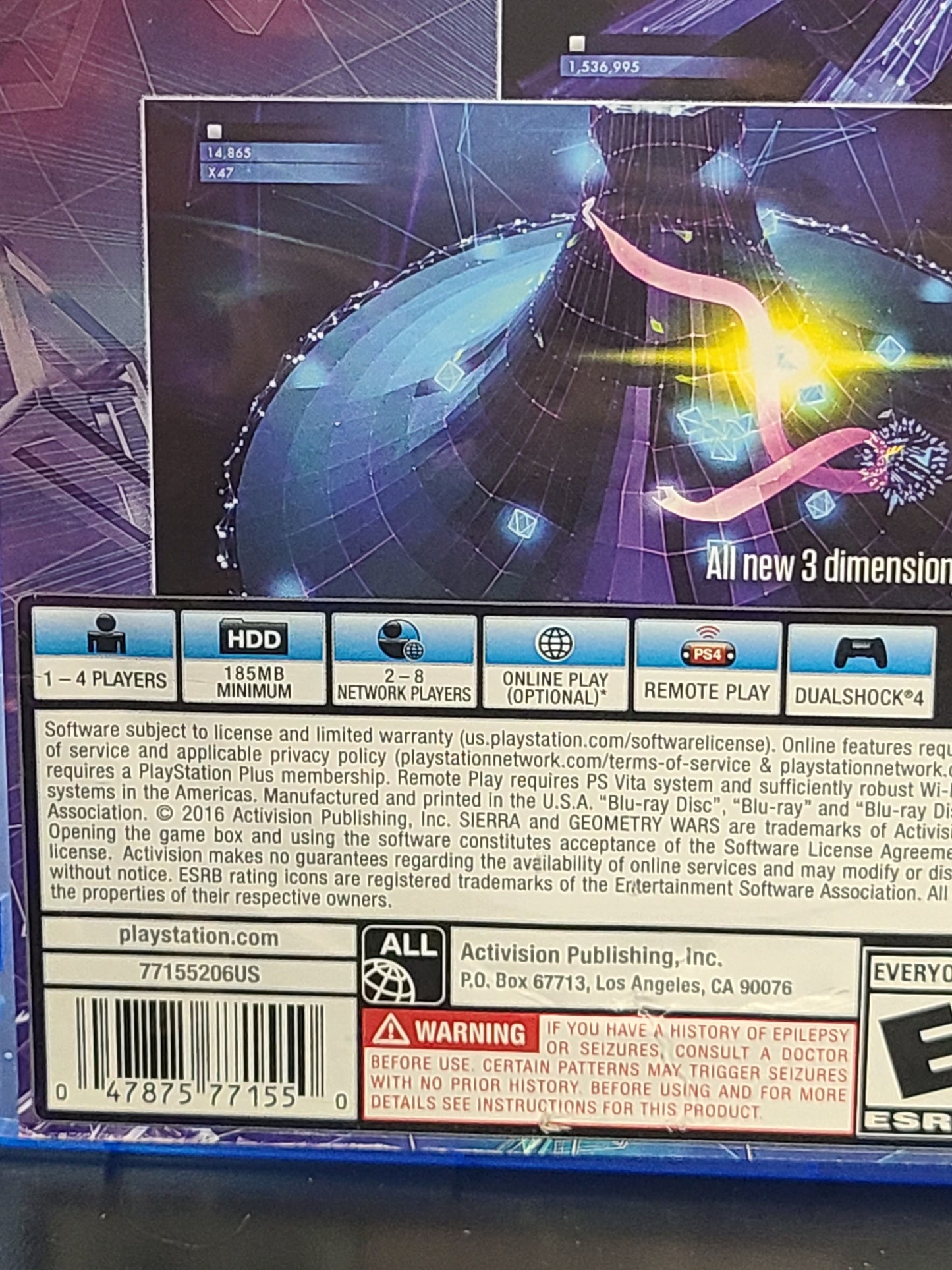 Geometry Wars 3: Dimensions Evolved - PlayStation 4