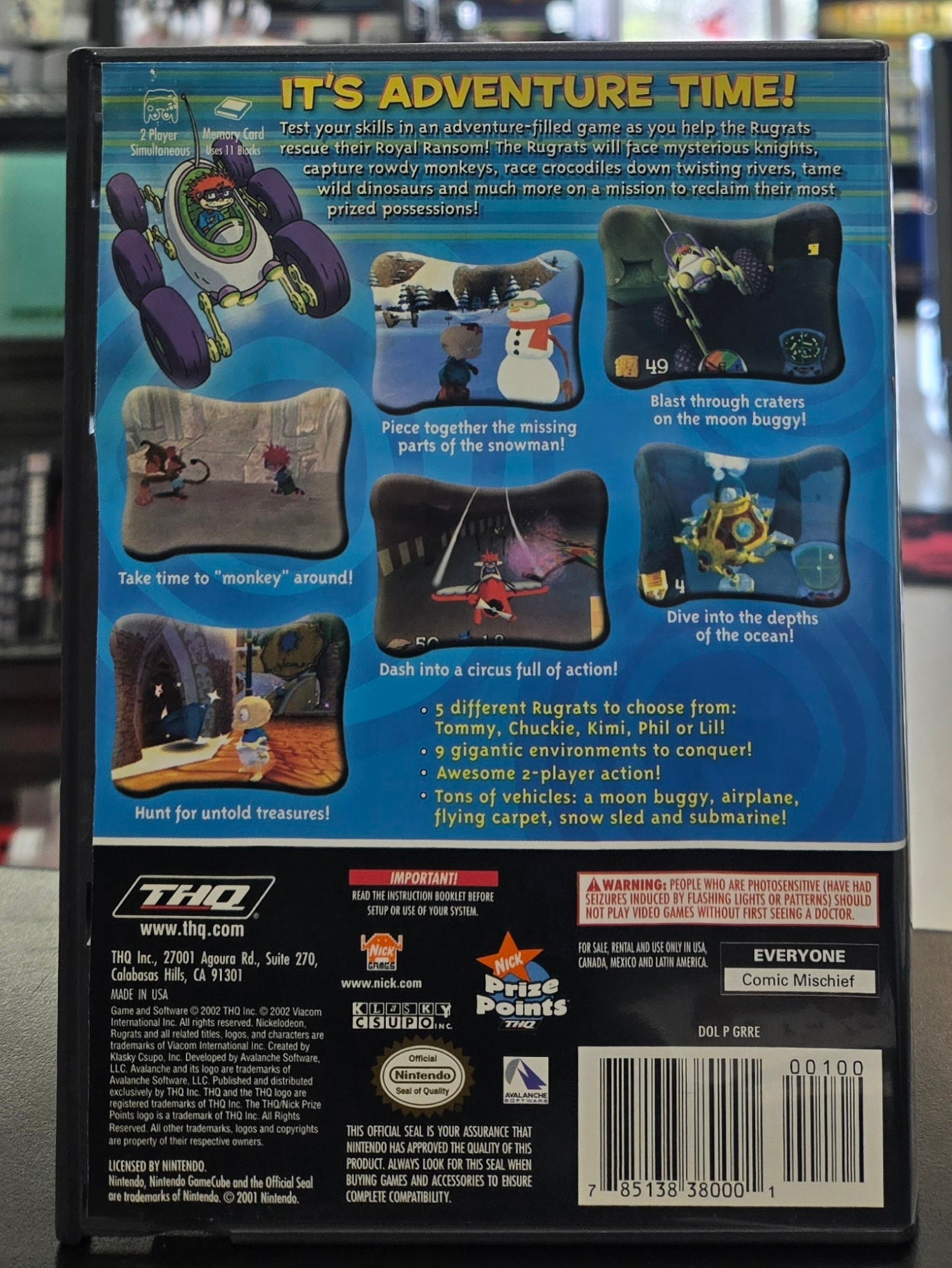 Rugrats Royal Ransom - Gamecube