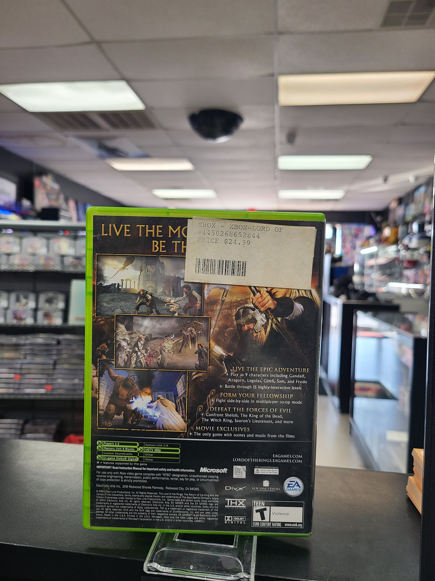 Lord of the Rings Return of the King - Xbox