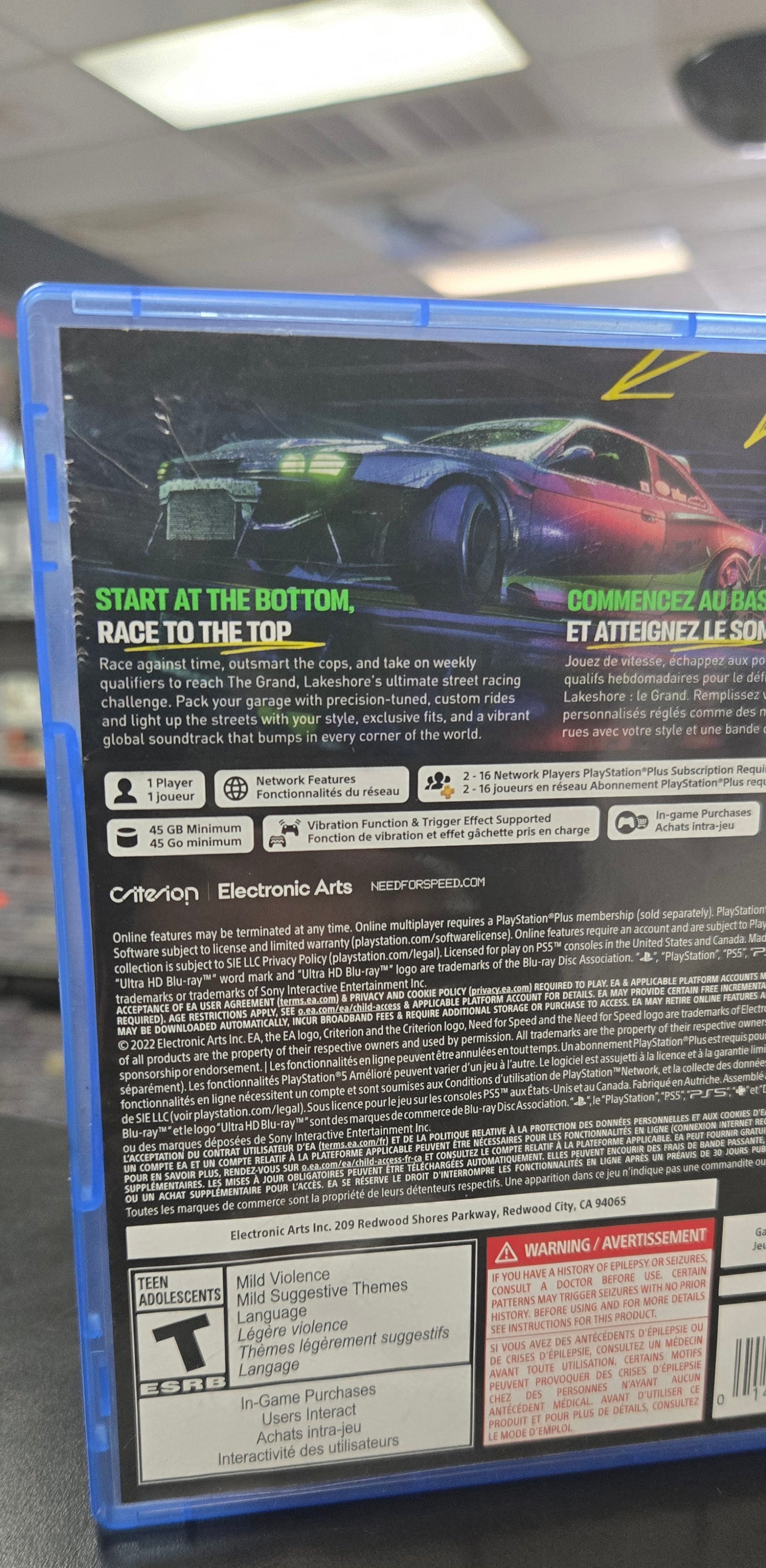 Need for Speed Unbound - PlayStation 5