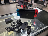 Nintendo Switch OLED with Blue and Red Joy-Con - Console