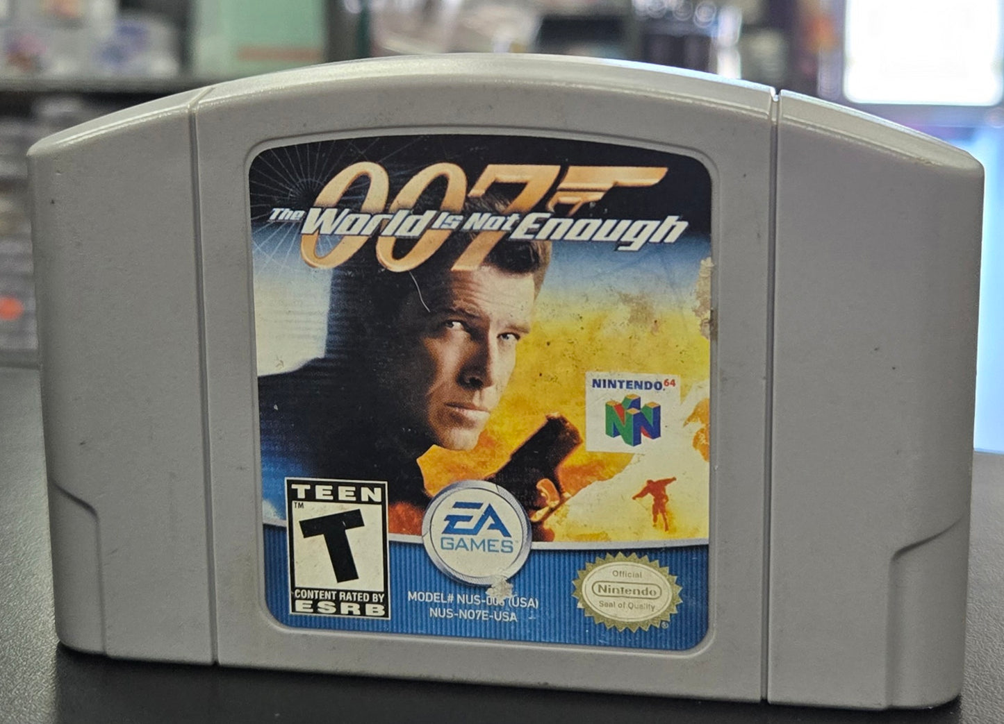 007 World Is Not Enough [Gray Cart] - Nintendo 64