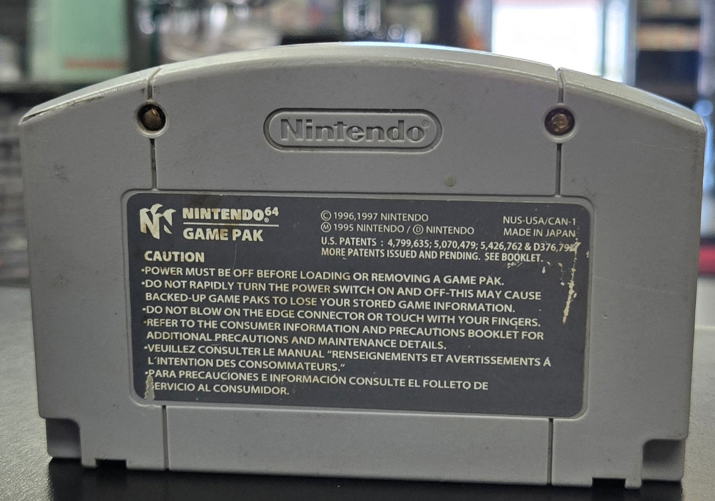 007 World Is Not Enough [Gray Cart] - Nintendo 64