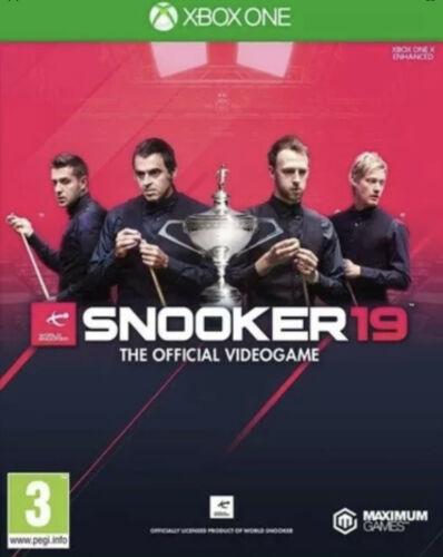 Snooker 19 - PAL Xbox One [Import]