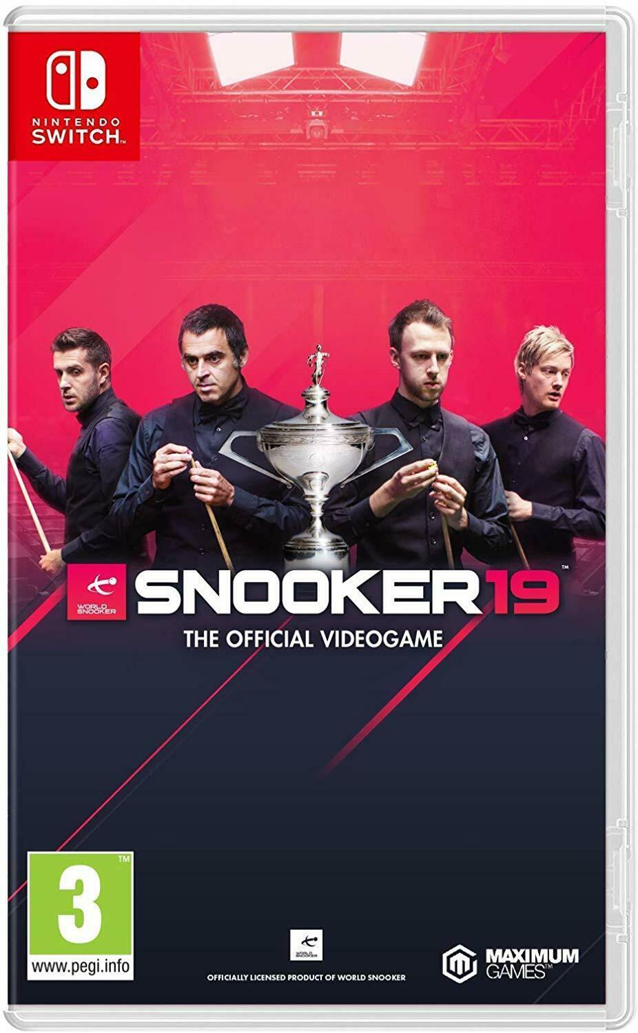 Snooker 19 - PAL Nintendo Switch [Import]