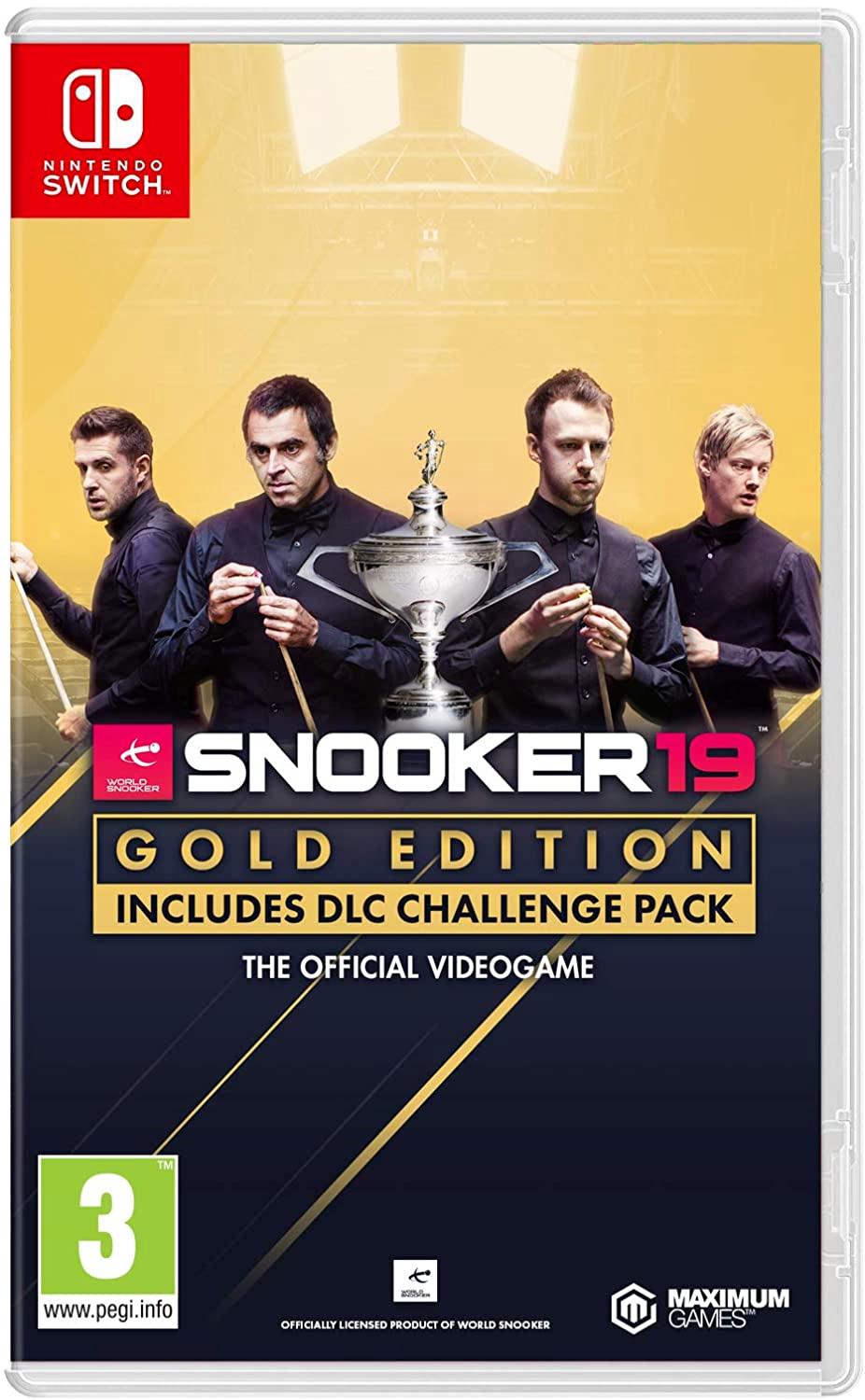 Snooker 19 [Gold Edition] - PAL Nintendo Switch [Import]