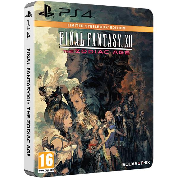 Final Fantasy XII: The Zodiac Age [Limited Steelbook Edition] - PAL Playstation 4 [Import]