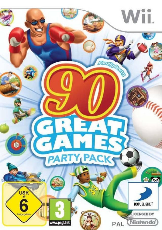Family Party: 90 Great Games Party Pack - PAL Wii [Import]
