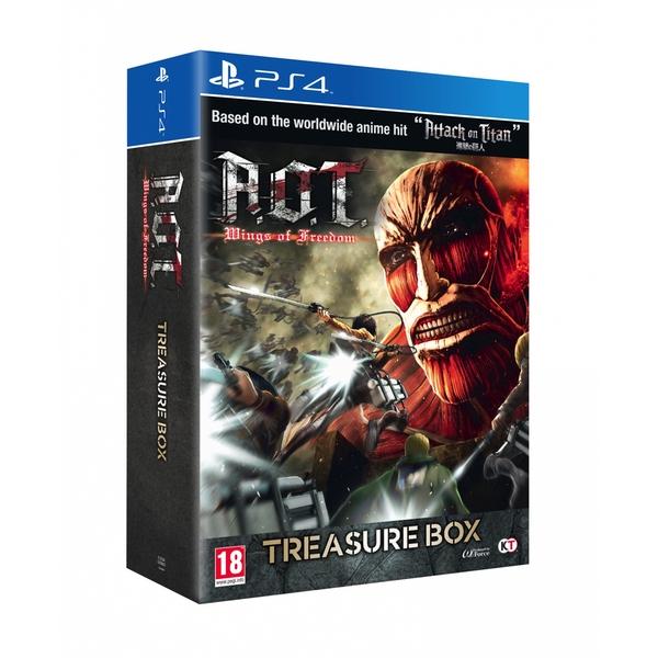 Attack on Titan: Wings of Freedom [Treasure Box] - PAL Playstation 4 [Import]