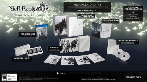 NieR Replicant Ver.1.22474487139 [White Snow Edition] - PAL Playstation 4 [Import]