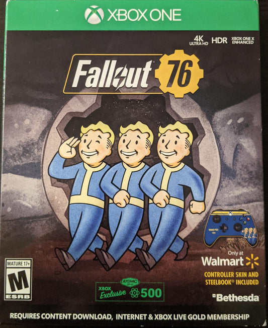 Fallout 76 [Walmart Steelbook Edition] - Xbox One
