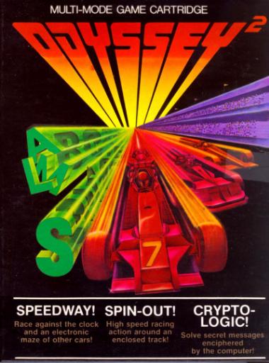 Speedway & Spinout & Crypto-Logic - Magnavox Odyssey 2