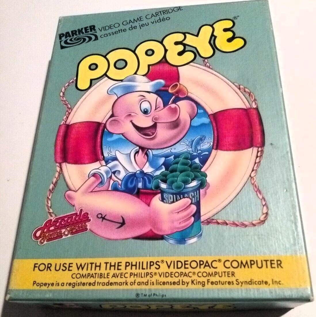 Popeye - PAL Videopac G7000 [Import]