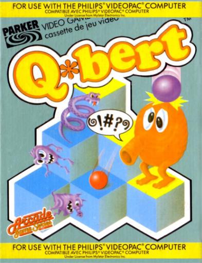 Q*bert - PAL Videopac G7000 [Import]