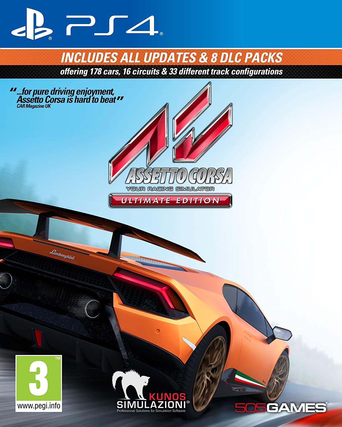 Assetto Corsa [Ultimate Edition] - PAL Playstation 4 [Import]