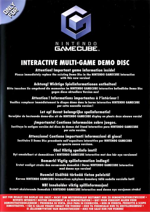 Interactive Multi-Game Demo Disc April 2006 - PAL Gamecube [Import]