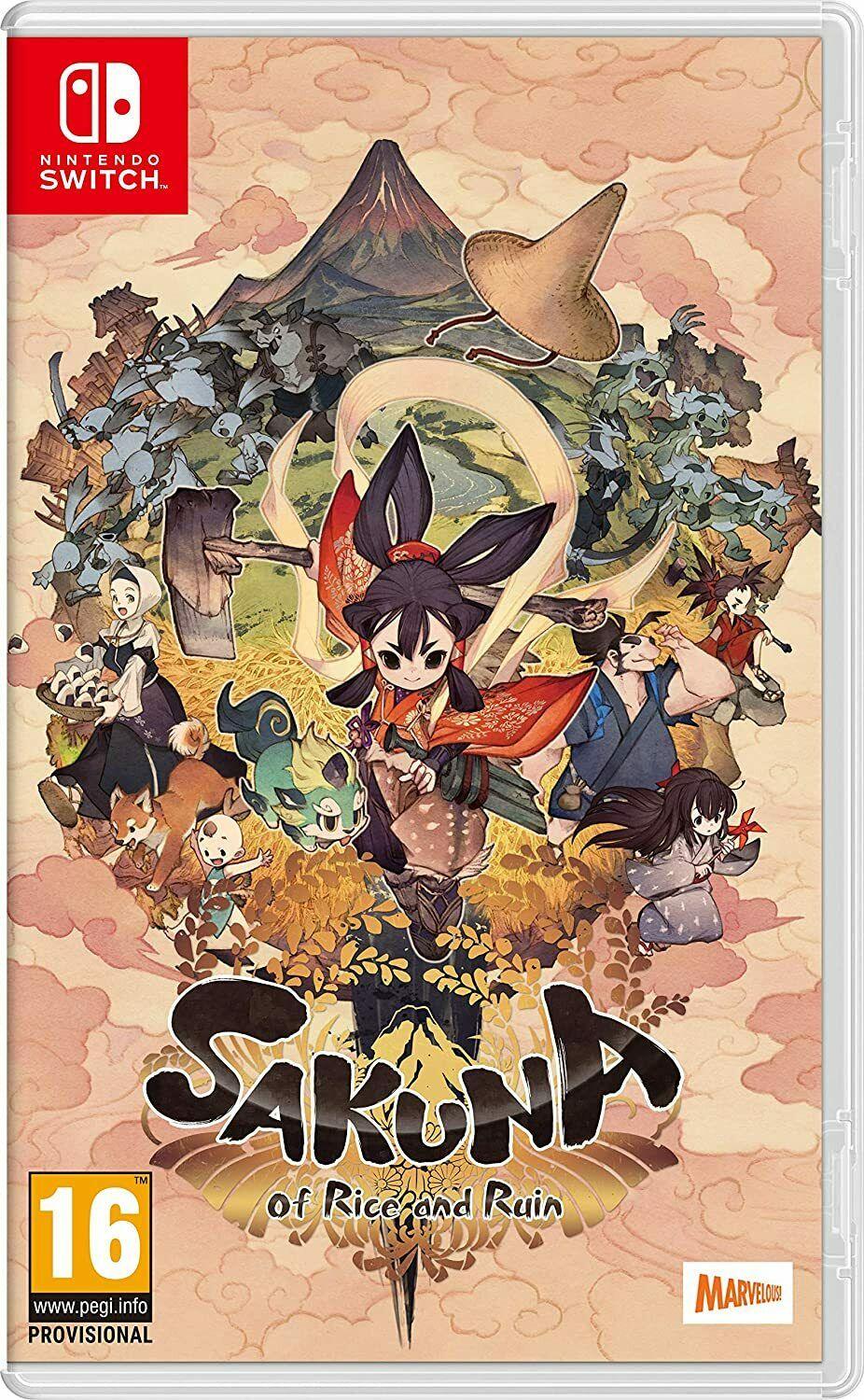 Sakuna of Rice and Ruin - PAL Nintendo Switch [Import]