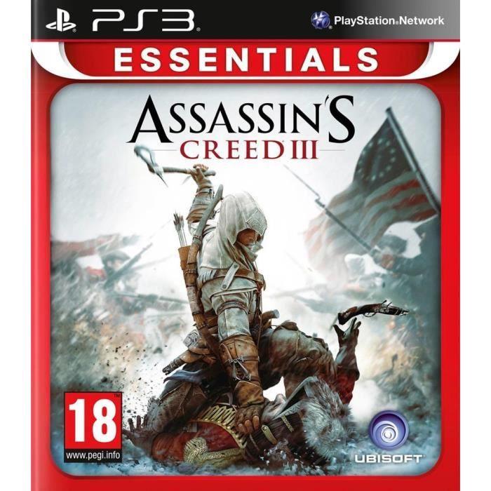 Assassin's Creed III [Essentials] - PAL Playstation 3 [Import]