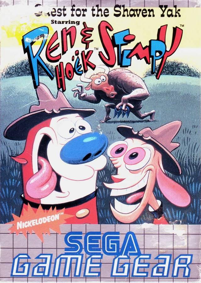 Quest for the Shaven Yak Starring Ren and Stimpy - PAL Sega Game Gear [Import]