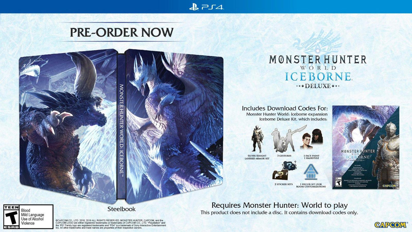Monster Hunter: World Iceborne [Deluxe Edition] - PlayStation 4