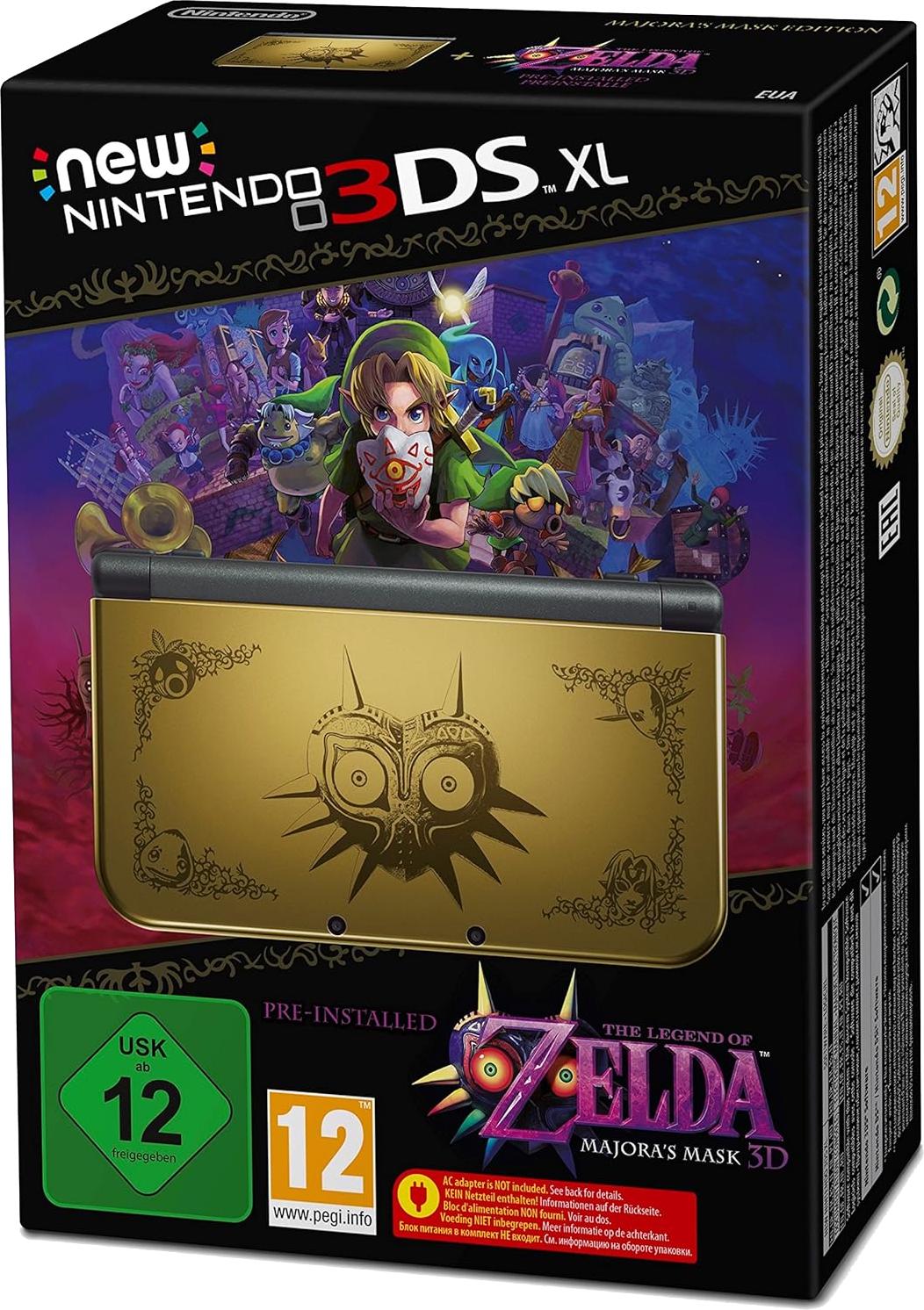 New Nintendo 3DS XL Zelda Majora's Mask 3D [Special Edition] - PAL Console [Import]