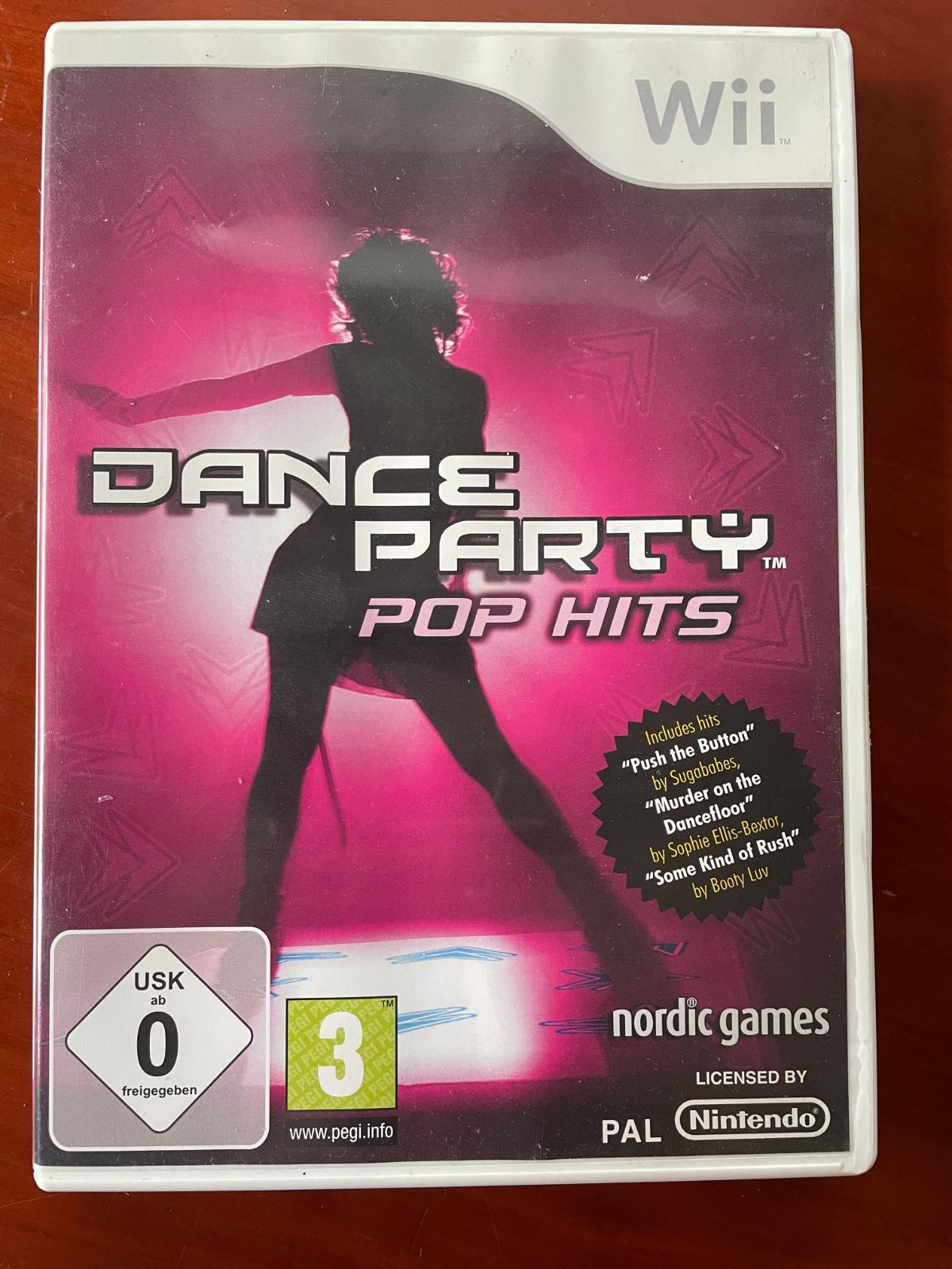 Dance Party Pop Hits - PAL Wii [Import]