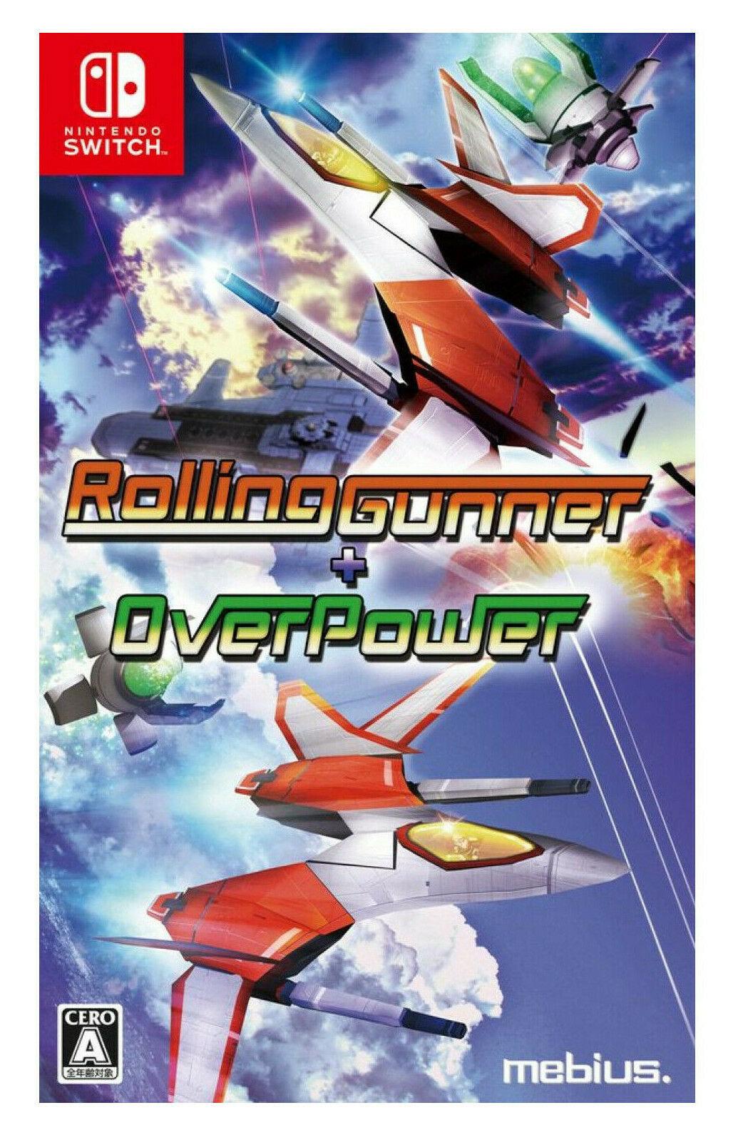 Rolling Gunner + Overpower - JP Nintendo Switch [Import]