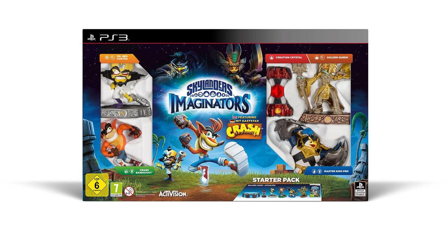 Skylanders Imaginators Starter Pack Featuring Crash Bandicoot - PAL Playstation 3 [Import]