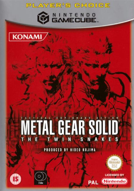Metal Gear Solid Twin Snakes [Player's Choice] - PAL Gamecube [Import]
