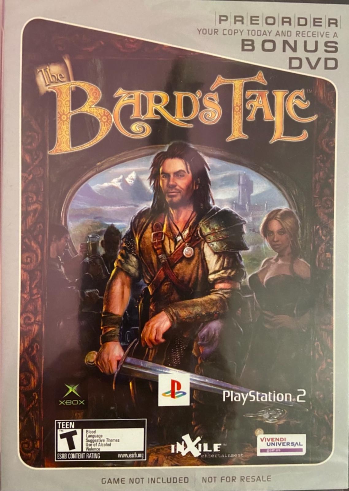 The Bard's Tale: Pre-Order Bonus DVD - PlayStation 2