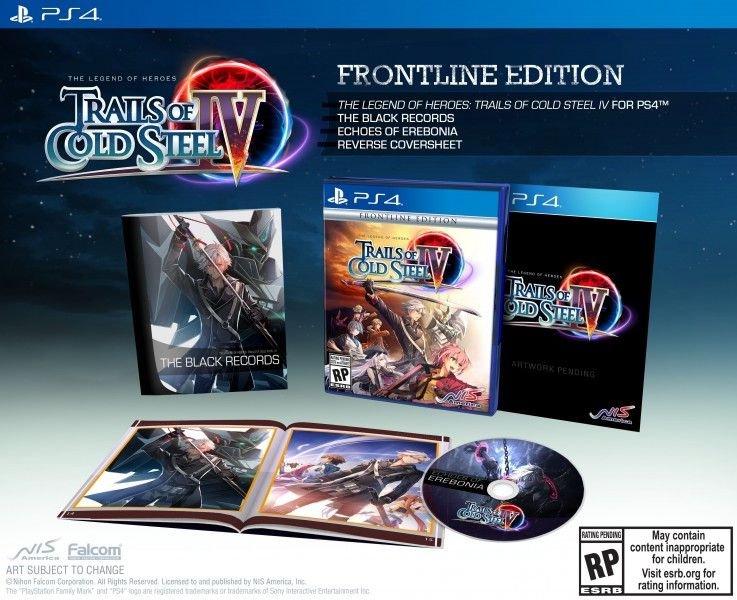 Legend Of Heroes: Trails Of Cold Steel IV [Frontline Edition] - PAL Playstation 4 [Import]
