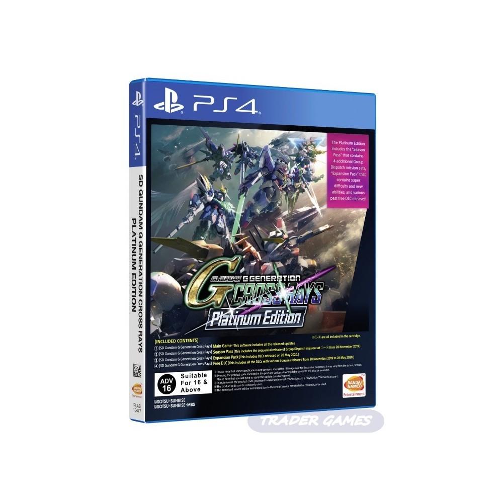 SD Gundam G Generation Cross Rays [Platinum Edition] - JP Playstation 4 [Import]