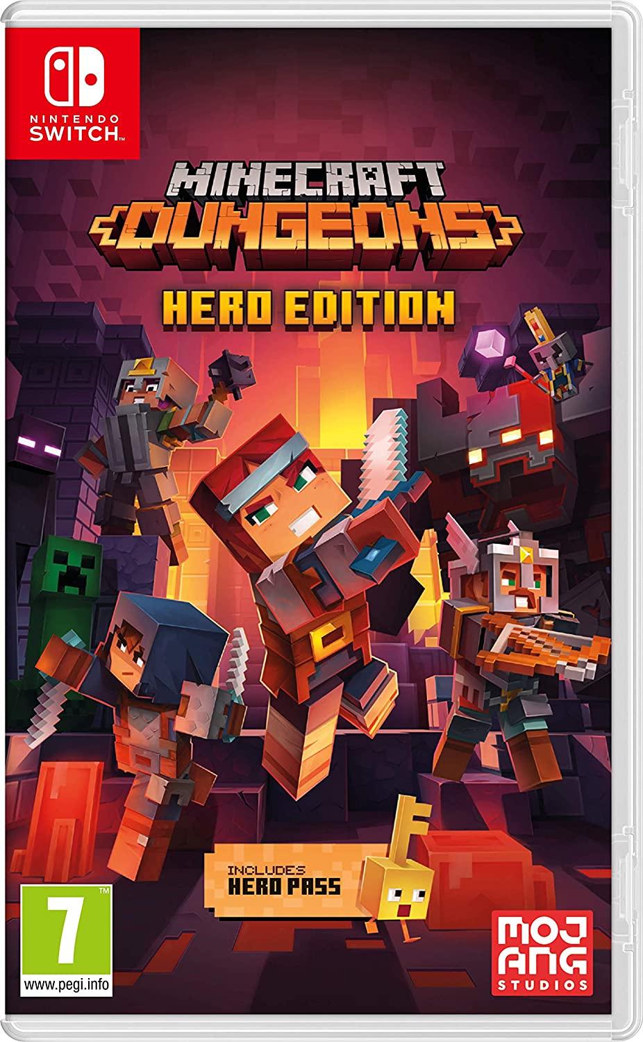 Minecraft Dungeons [Hero Edition] - PAL Nintendo Switch [Import]