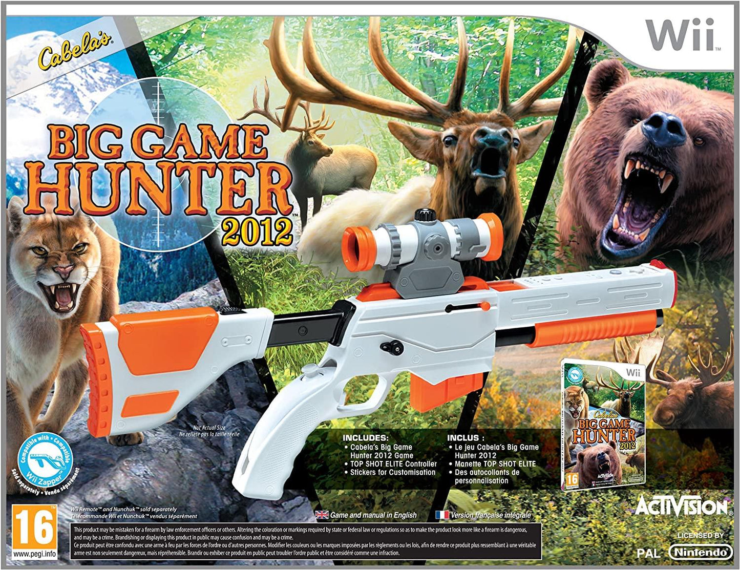 Cabela's Big Game Hunter 2012 [Gun Bundle] - PAL Wii [Import]