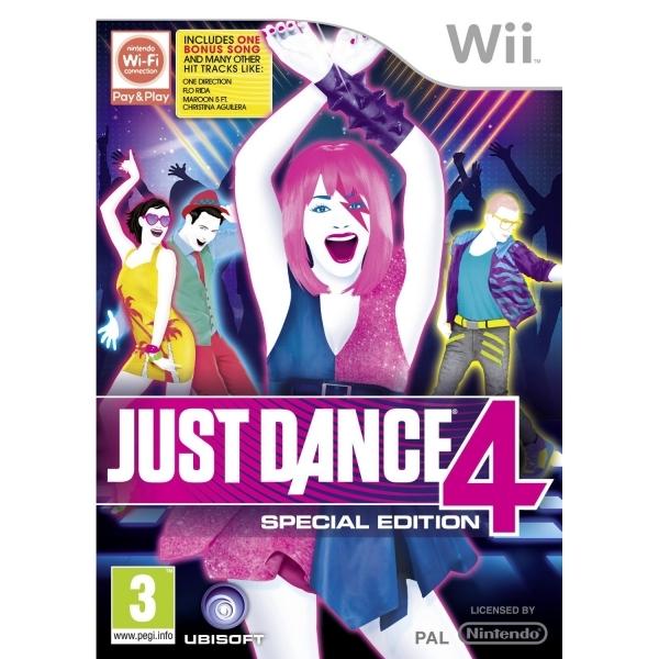 Just Dance 4 [Special Edition Lenticular Cover] - PAL Wii [Import]