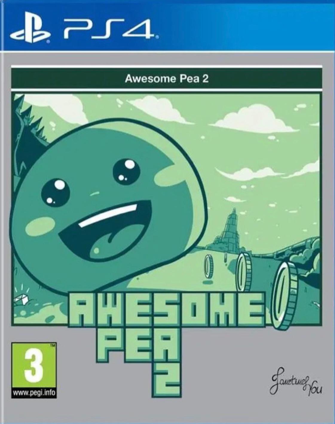 Awesome Pea 2 - PAL Playstation 4 [Import]