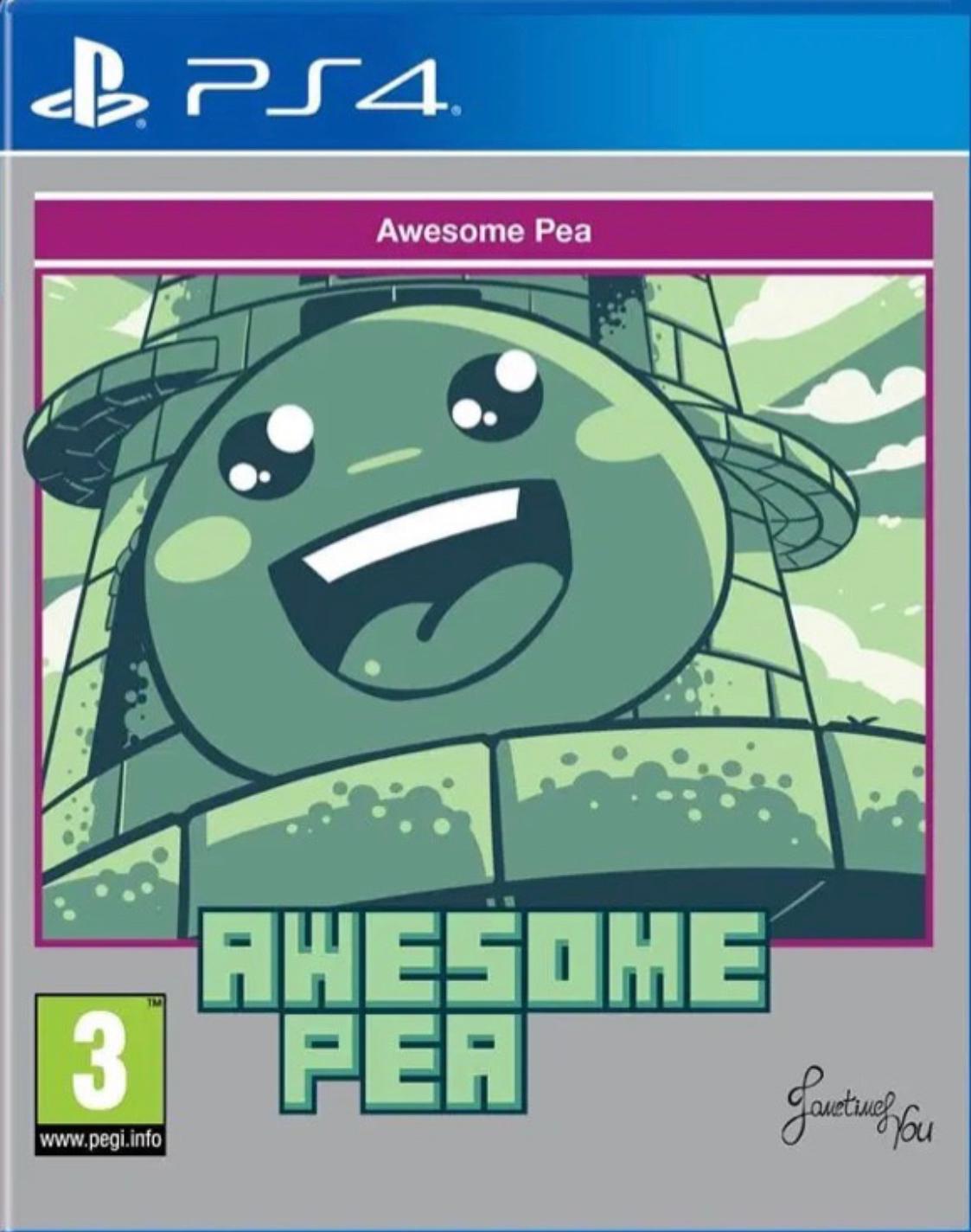 Awesome Pea - PAL Playstation 4 [Import]