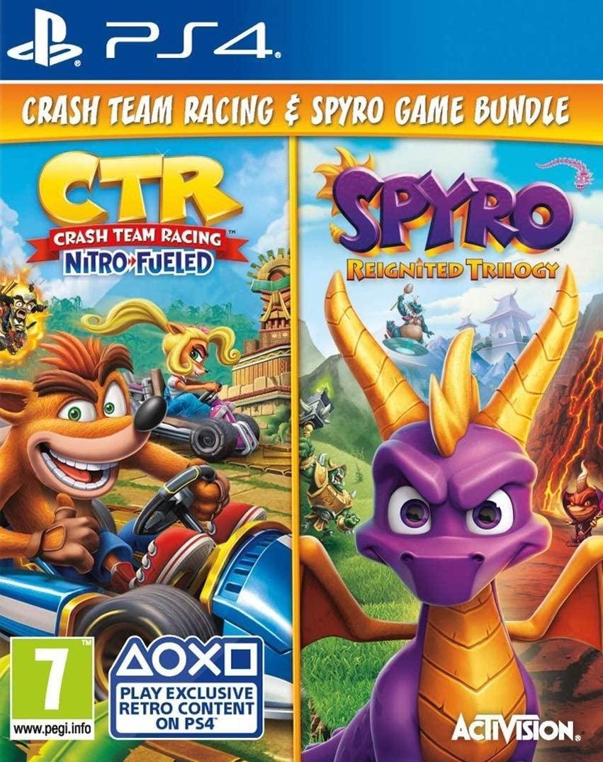 Crash Team Racing & Spyro Reignited Trilogy - PAL Playstation 4 [Import]