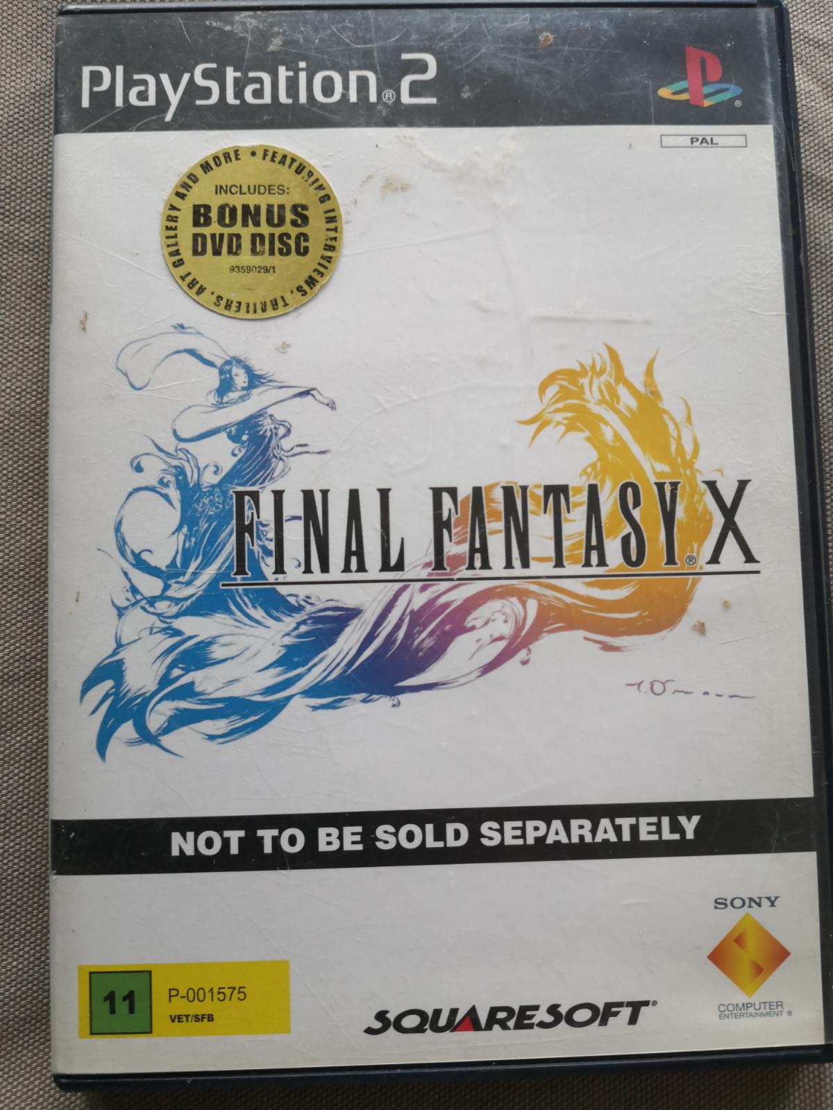 Final Fantasy X [DVD Bundle] - PAL Playstation 2 [Import]