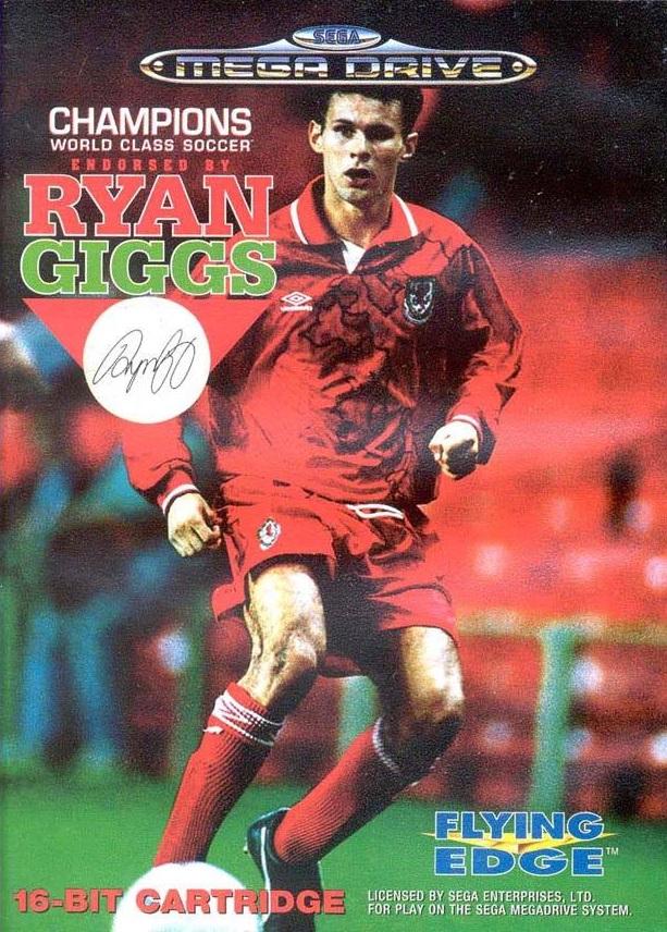 Champions World Class Soccer Endorsed by Ryan Giggs - PAL Sega Mega Drive [Import]