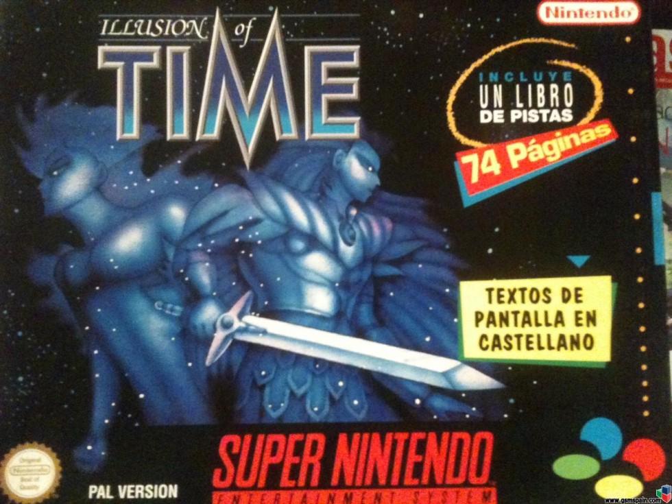 Illusion of Time [Big Box Spanish] - PAL Super Nintendo [Import]