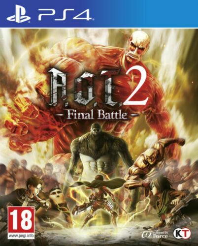 Attack on Titan 2: Final Battle - PAL Playstation 4 [Import]