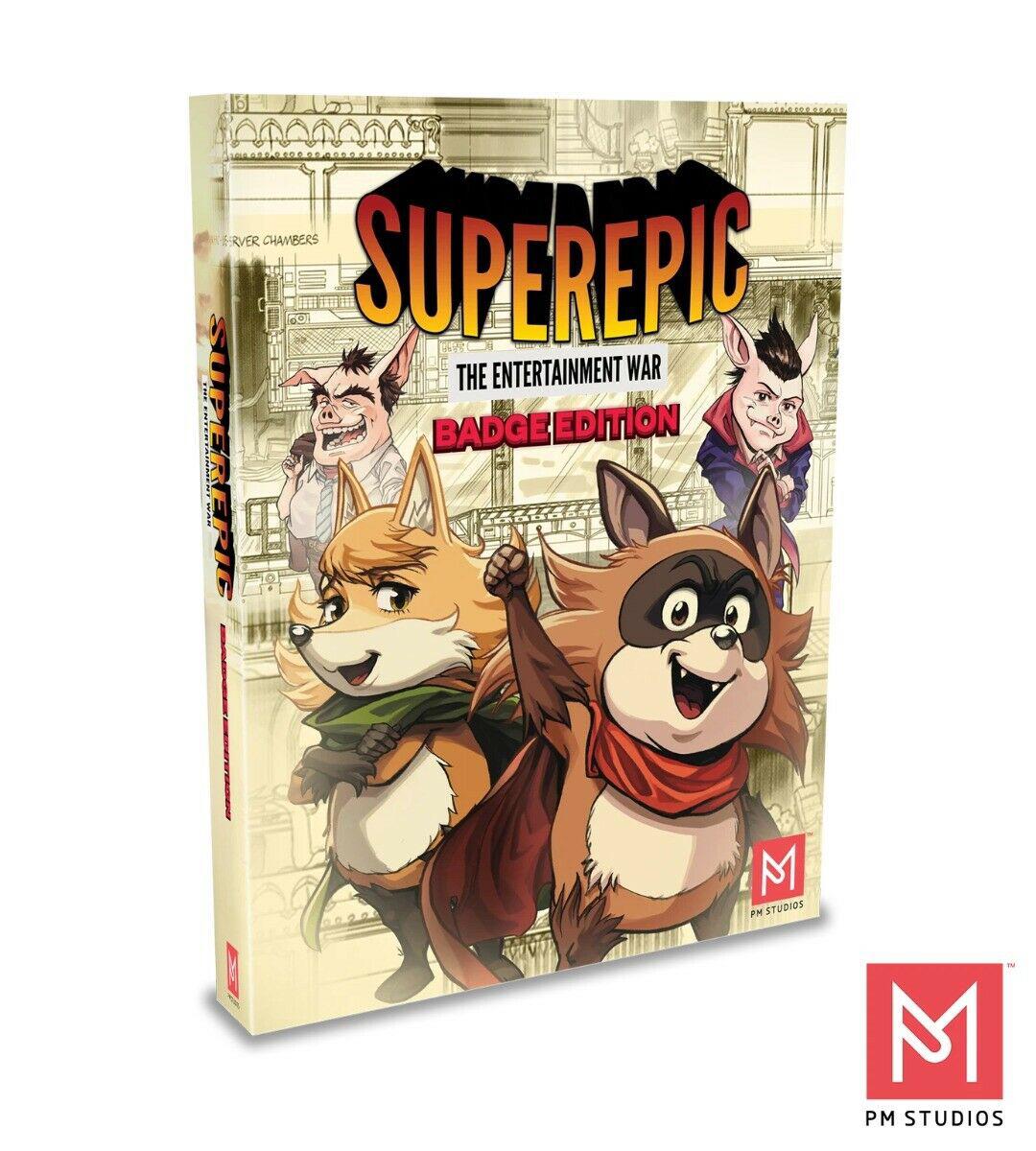 Superepic: The Entertainment War [Badge Edition] - PlayStation 4